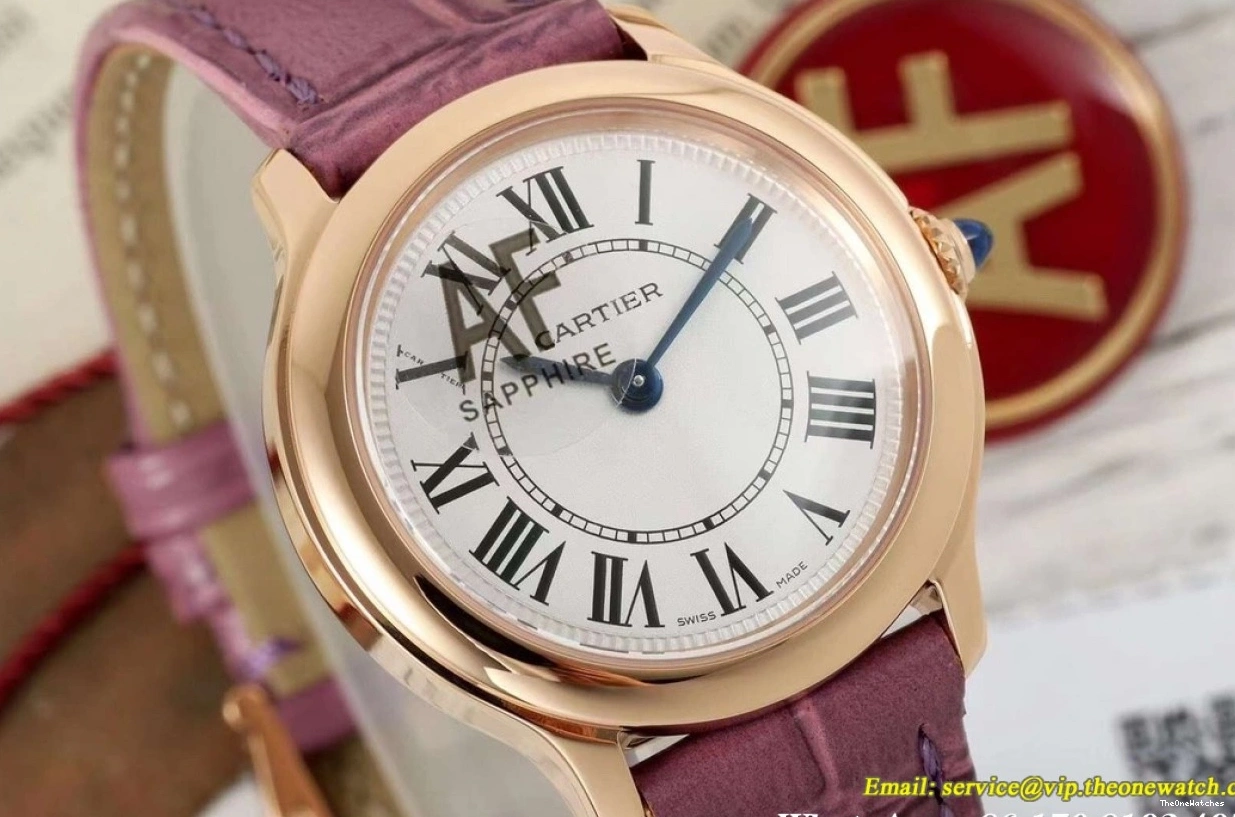 Quartz AF White Dial RG Must 29mm LE Ronde 0331